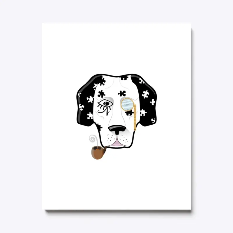 Horus The Dalmatian - Puzzle Dog