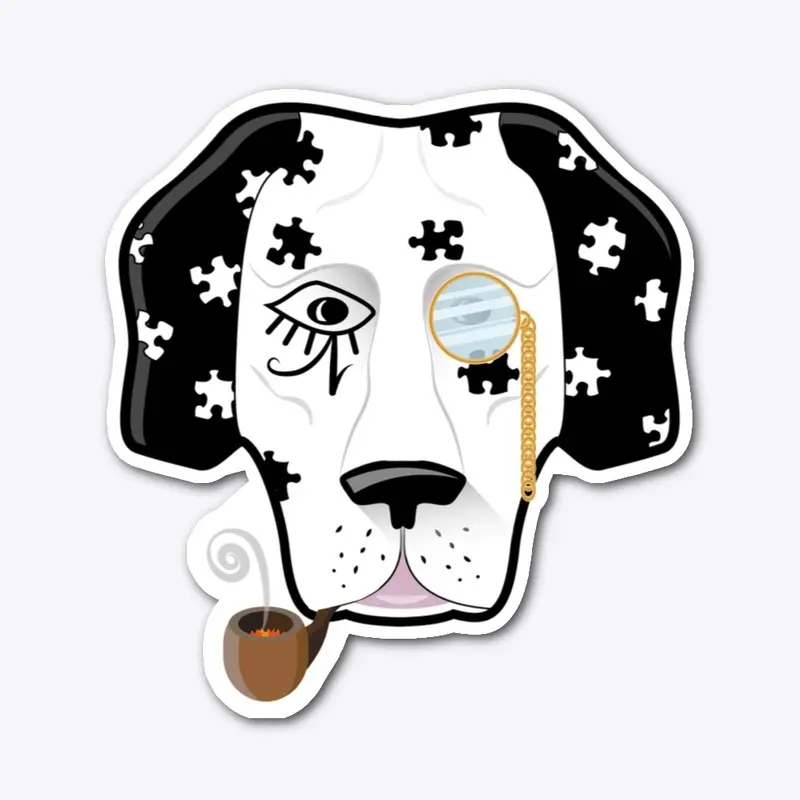 Horus The Dalmatian - Puzzle Dog